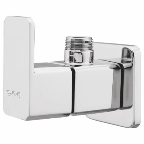 Angle Valve With Wall Flange